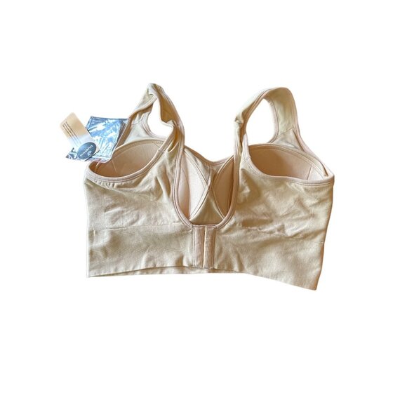 Truekind Beige Wireless Comfort Bra With Back Extender 2XL - Picture 5 of 7